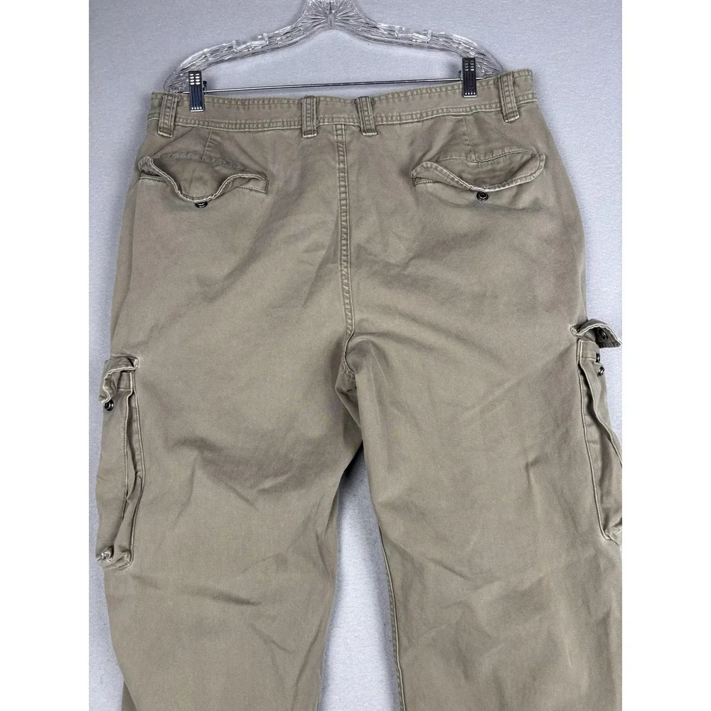 Polo Ralph Lauren Cargo Pants Mens 38x32 Beige Polo Jeans Co Relaxed Fit Canvas